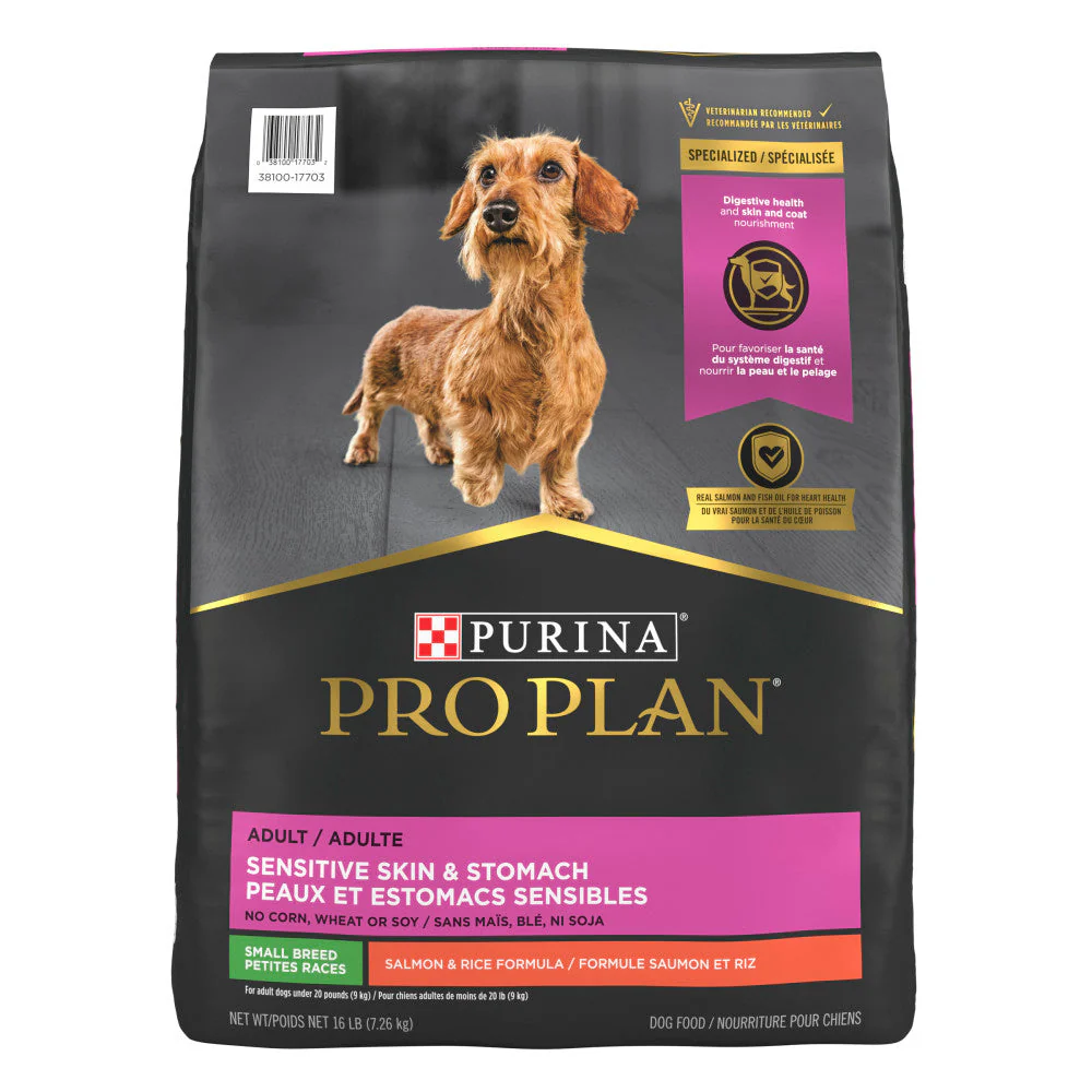 Proplan Peau et Estomac Sensible au Saumon & Riz pour Chien de Petite Race – Image 2