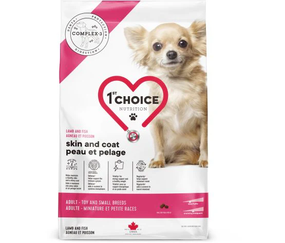 1st Choice - Nourriture Pour Chien - Miniature Et Petite Races - Peau Et Pelage - Agneau