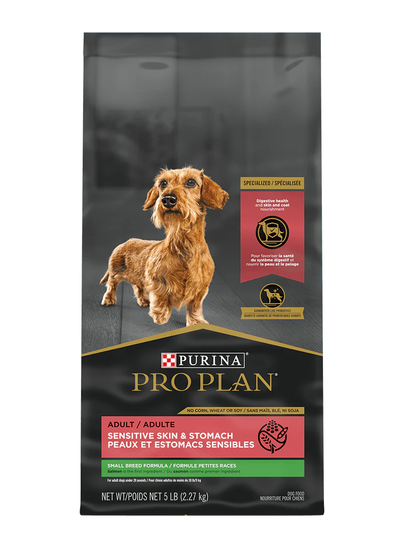 Proplan Peau et Estomac Sensible au Saumon & Riz pour Chien de Petite Race