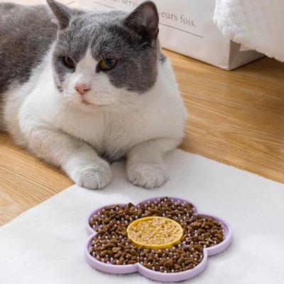 Gamelle anti-glouton chat | Fleur à Lécher Zen – Image 4