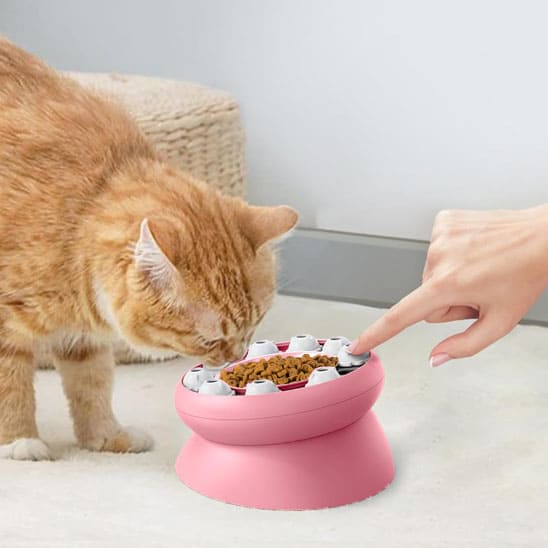Gamelle pour chat anti glouton | Interactive – Image 3